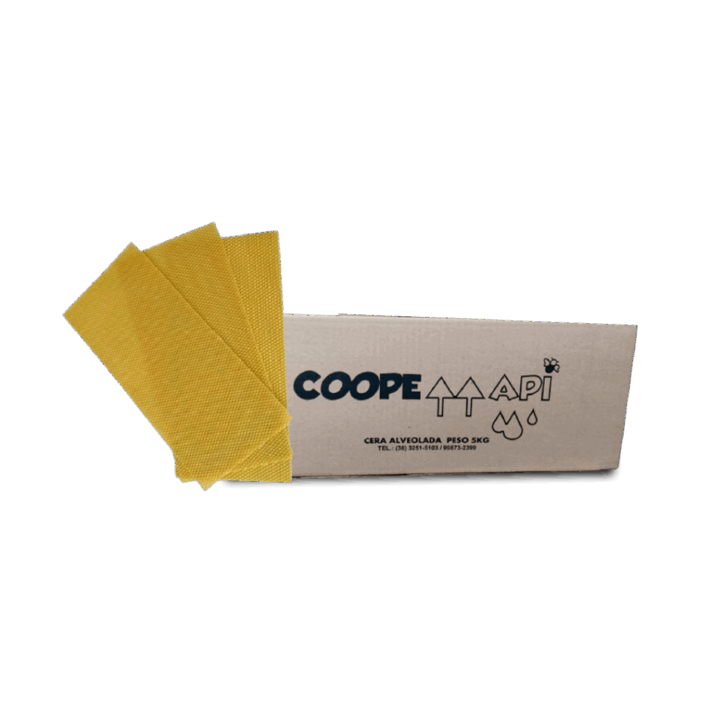 CERA ALVEOLADA CAIXA 5 KG - Coopemapi - Mel das Gerais