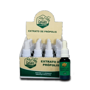 EXTRATO DE PRÓPOLIS VERDE CAIXA 12 Coopemapi - Mel das Gerais